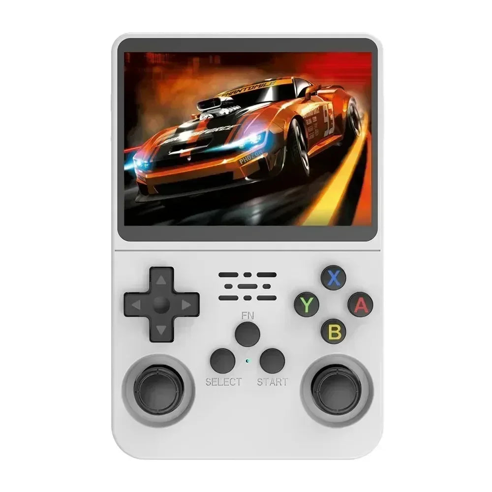 Handheld Game Console - 3.5 Inch IPS Screen R36S Device with Built-in Games