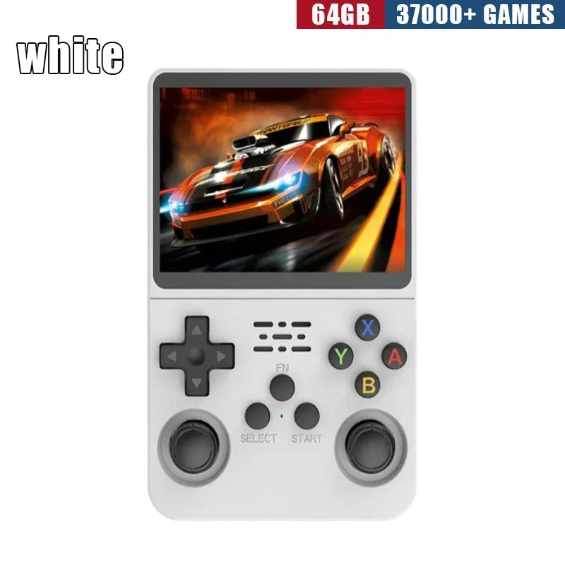 Handheld Game Console - 3.5 Inch IPS Screen R36S Device with Built-in Games