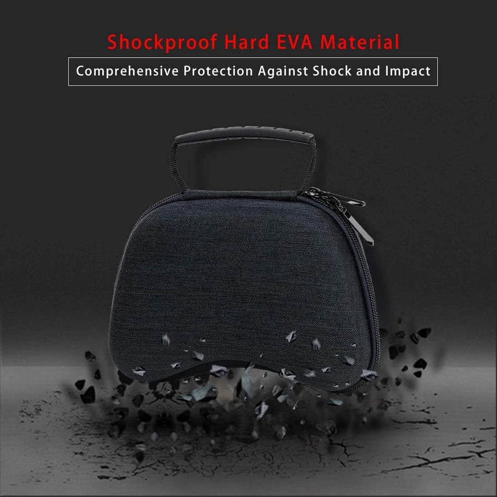Hard Travel Case for PS5/Xbox Series X/S/Switch Controllers - Shockproof Protector storage bag