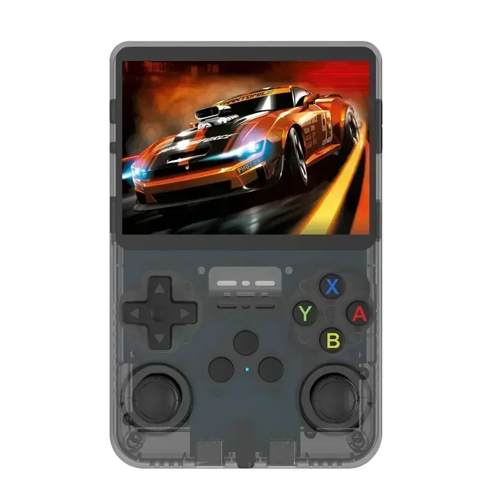 Handheld Game Console - 3.5 Inch IPS Screen R36S Device with Built-in Games