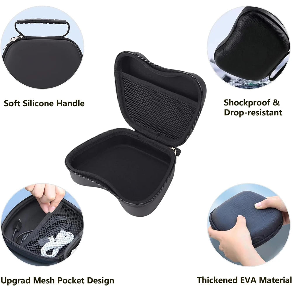 Hard Travel Case for PS5/Xbox Series X/S/Switch Controllers - Shockproof Protector storage bag