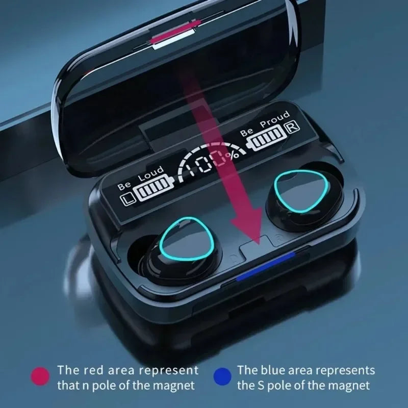 wireless Bluetooth Earbuds with Charging Case -clear Sound & Long Battery Life